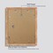 11x14 Picture Frame Set of 2 with Tempered Glass, Rustic Brown Frame Display 8x10 Pictures with Mat or 11 x 14 Without Mat, Wooden Photo Frame for Horizontal or Vertical Wall Mount